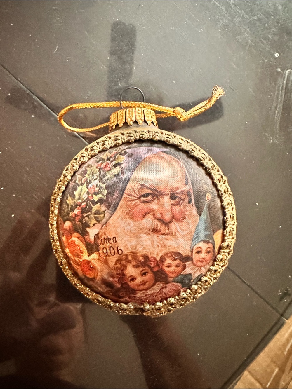 Christmas By Krebs ~ Santas on Silk Series ~  Circa 1906